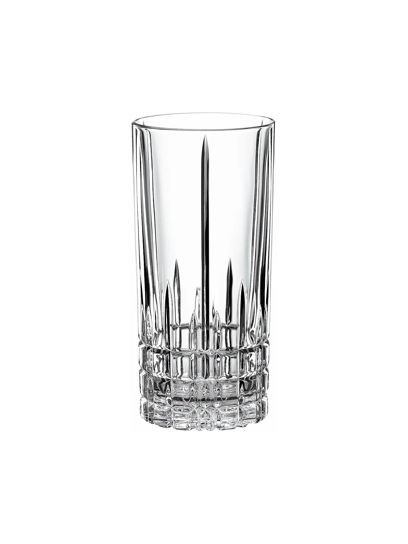 SPIEGELAU | Perfect Ice Cube Set -  2 Longdrinkgläser + 1 Maxi Eiswürfelform | 